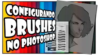 Tutorial sobre como configurar pincéis (brushes) no Photoshop Parte 1