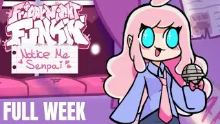 Friday Night Funkin V.S. Cloud [Notice Me Senpai] Full Week Mod!