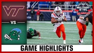 Tulane vs. Virginia Tech Game Highlights | 2023 ACC Football