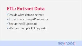 ETL: Extract Data with Node.js