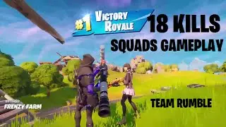 FORTNITE Chapter 2 Season 2 Squads Gameplay 18 KILLS! Team Rumble  - RGX