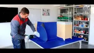 Примыкание ПВХ мембраны к стенам и парапету
