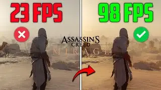 Assassin's Creed Mirage: FPS Boost for Low End PCs!