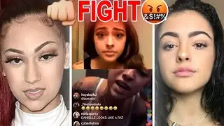 Danielle Bregoli And Malu Trevejo Fights On Instagram Live!!