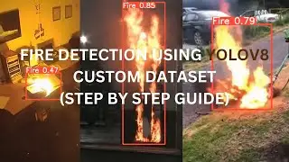 Object Detection with YOLOv8 on Custom Dataset | Fire Detection using YOLOv8