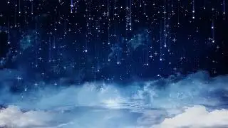 falling stars and clouds background SBV 307229463 HD