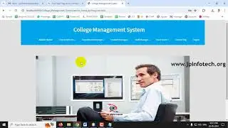 College Management System | Java | JSP | Final Year Web Application Project 2024