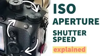 Learn ISO Aperture & Shutter Speed in 5 mins | Learn digital photography