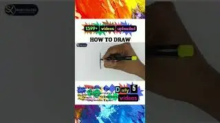 How to draw smiling cartoon || schoolx360 