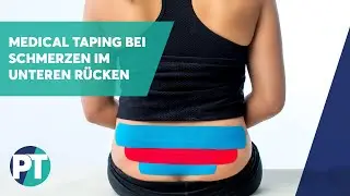 Tapen bei Schmerzen im unteren Rücken | Medical Taping | PhysioTape