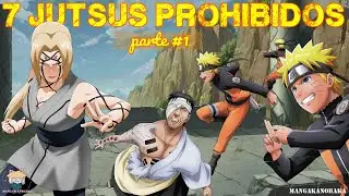 🛑7 Jutsus PROHIBIDOS en NARUTO y Naruto Shippuden | KINJUTSUS de Naruto Parte 1🔥