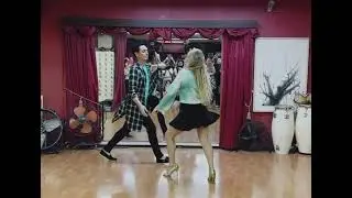 Ryu & Natalia Sensual Bachata Lesson @Studio JBA