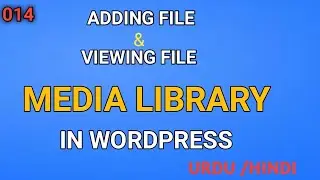 Media Library In WordPress | Viewing File In Media | Adding File In Media Library In WordPress #14