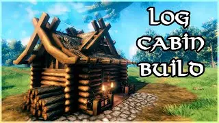 Valheim: How to Build a Simple LOG CABIN [Step by Step Guide]