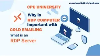 Why is rdp computer important with cold emailing