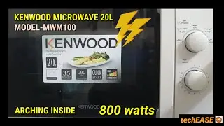 How to repair microwave sparking problems on KENWOOD 20 Liters