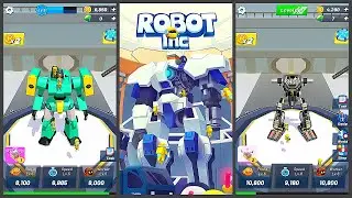 Idle Robot Inc - Idle, Tycoon & Simulation (Gameplay Android)