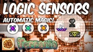 Terraria 1.3.1 Logic Sensors | Terraria Update New Items! | PC | Xbox1 | PS4