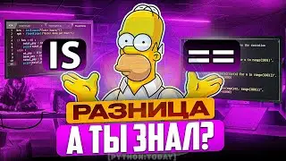 Тебе нужно это знать! | Операторы is и == в Python | Изучение Python с нуля