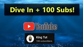 100 Subscribers on YouTube! + Dive In - YouTube