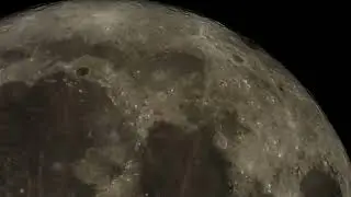Friday the 13th Full Moon & Saturn & Bird Migration Nikon P1000 Zoom Equivalent 250x @ 1080p