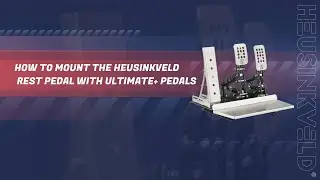 Heusinkveld Engineering: How to mount the Rest Pedal on the Ultimate+ Baseplate