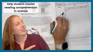 Help your students improve their Science Reading Comprehension with these simple tips