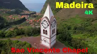 MADEIRA   Chapel : Capelina de Nossa Senhora de Fatima   Sao Vincente 4K Mountainscapes