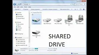 HOW TO SHARE DRIVE IN WINDOWS 10