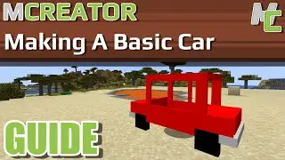 MCreator: How to design a car in Blockbench 2022.3