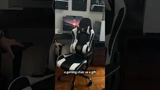 Editing space update- gaming chair for work #gift #editingchair #officechair