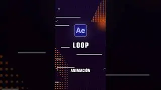 Cómo Crear un LOOP Infinito en After Effects! #aftereffects