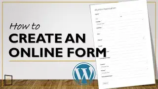How to Create an Online Application Form in WordPress | WPForms Tutorial