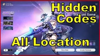 All Hidden Codes In Starhunt Game Arcade Challenge 