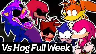 Vs Hog Week - Hedge with New Manual Blast | Friday Night Funkin'