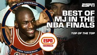 BEST MOMENTS: MICHAEL JORDAN NBA FINALS EDITION 😤 | ESPN Throwback