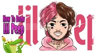 how to draw lil peep