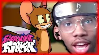 HELP ME...Friday Night Funkin' VS Jerry FULL WEEK | Tom's Basement Show (FNF Mod)  (Tom & Jerry)