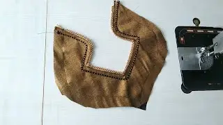 Latest blouse design Cutting and Stitching | Blouse Back Neck Design