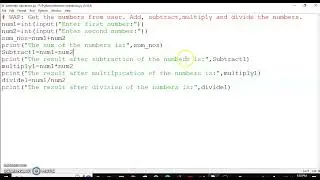 #pythonprogramming