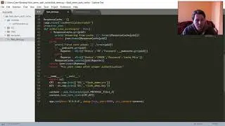 Python - Flask - Authentication module