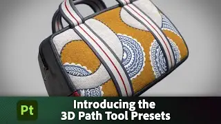 Introducing the 3D Path Tool Presets | Adobe Substance 3D