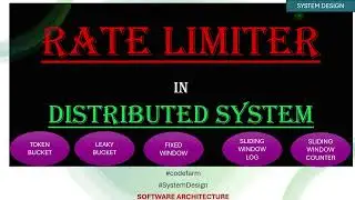 Design Rate Limiter for Distributed System | System Design #TechInterviewPreparation