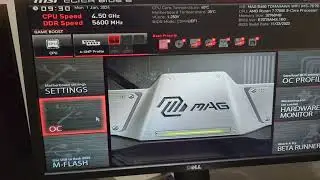 How to set RAM speed on MSI motherboard