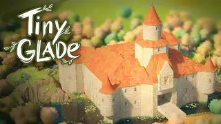 Le Château de Peach de Mario 64 dans Tiny Glade !