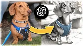 🐶How to Turn Pet Photos into Ai Art with DALL·E 3🤖