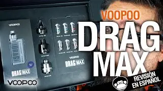 Voopoo DRAG MAX + ¡¡DRAG RTA!! / vienen curvas... / revisión