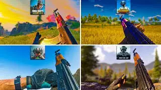 I Compared the AK gun in the Best Mobile Games