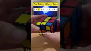 Two Adjacent Corner Swap - Rubik’s Cube