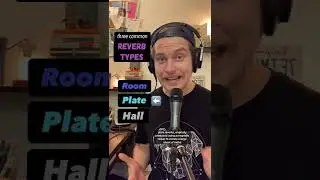 three common reverb types